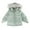 Green, variant on WRKEKC Women's Hooded Winter Coat Faux Fur Trim Heavyweight Insulated Parka with Zip Pockets for Urban Outdoor Wear Green L