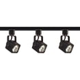 thumbnail image 2 of Ciata Square Track Lighting MR16 Bulb, GU10 Base 50 Watts (Black Finish, 3 Light), 2 of 3