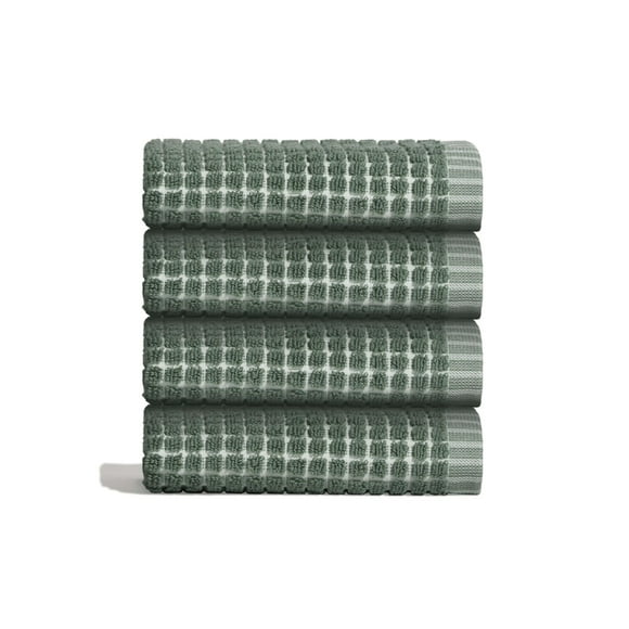 ONSEN Serviettes en Coton Éponge (Épice, 4X Serviettes pour le Visage) - Séchage Rapide, Légères, et Design Gain de Place