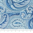 thumbnail image 3 of Waverly Inspirations 1 Yard Cut 100% Cotton Prints Fabric, Paisley Navy, 44" Wide for Quilting & Sewing, 3 of 4