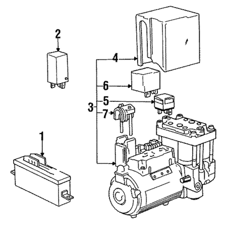 Genuine OE BMW Control Module - 34-52-1-090-155