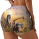 thumbnail image 1 of Fotbe Vintage Wildlife Protection Shorts Sin Costuras – Shorts Deportivos de Cintura Alta para Mujer, Elásticos para Gimnasio, Yoga, Running o Ciclismo-XX-Large, 1 of 8