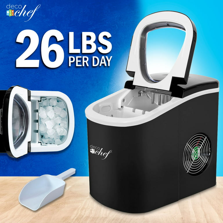 Kognita 44 Lb. Daily Production Bullet Clear Ice Portable Ice