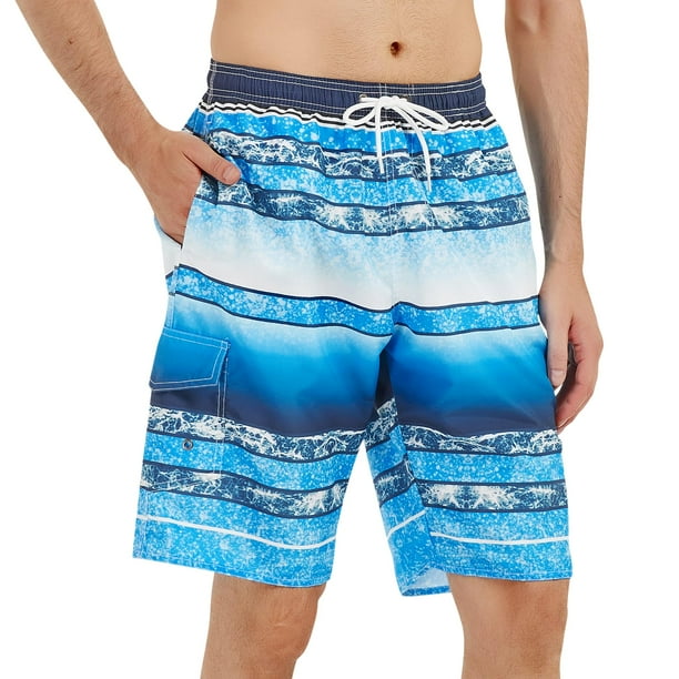 Trajes de baño Scotamalone para hombre de secado rápido con forro de malla