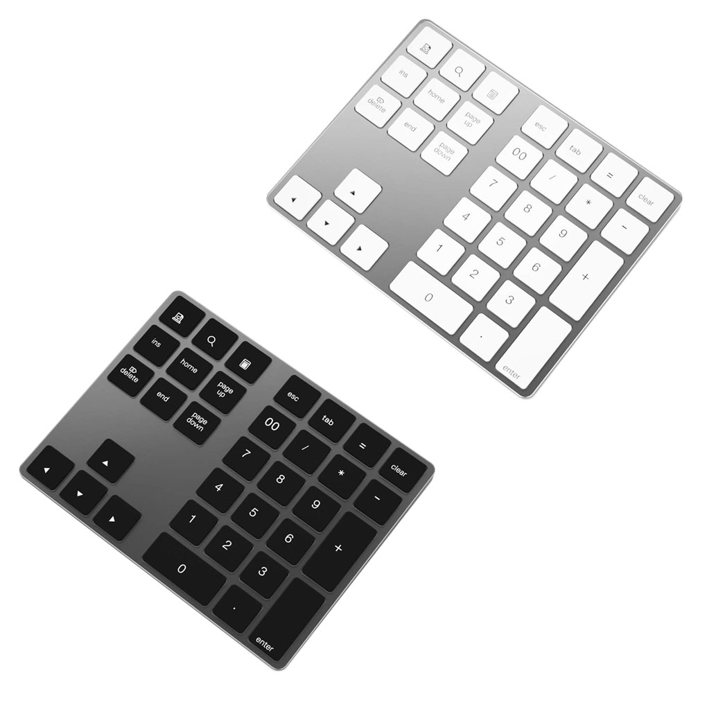 Slim external numpad keyboard Bluetooth number pad Wireless numeric