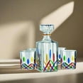 thumbnail image 2 of venice-5-piece-whiskey-decanter-set, 2 of 2