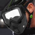 thumbnail image 4 of Outdoor Sports Face Mask for Motorcycle Windproof Glasses Goggles Cycling Equipment(Transparet), 4 of 10
