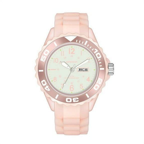 Sanda Fashion Watch Women Casual Silicone Waterproof Quartz Women Watches Female Gift For Women Clock Relogio Feminino P1053 - Quartz Wristwatches