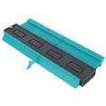 thumbnail image 1 of Contour Duplicator, With Lock Outline Measuring Ruler, High Strength Inches And Centimeters ABS Plastic For Woodworking Automotive Sheet Metal Green S 127mm / 5in,Green L 250mm, 1 of 8