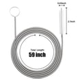 thumbnail image 6 of 2Pcs Drain Brush Flexible Feeding Tube Brush Slim Cleaning Brush Hose Pipe Brush, 6 of 10