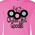 thumbnail image 4 of Inktastic Oldies but Goodies Records and Music Notes Long Sleeve T-Shirt, 4 of 5