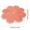 Red496, variant on Zynviq Four-Leaf Clover Area Rugs 19.7" X 19.7" Throw Rug Plastic Washable Novelty Red Small Rug for Dorm