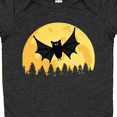 thumbnail image 4 of Inktastic Halloween Bat with Moon Boys or Girls Baby Bodysuit, 4 of 5