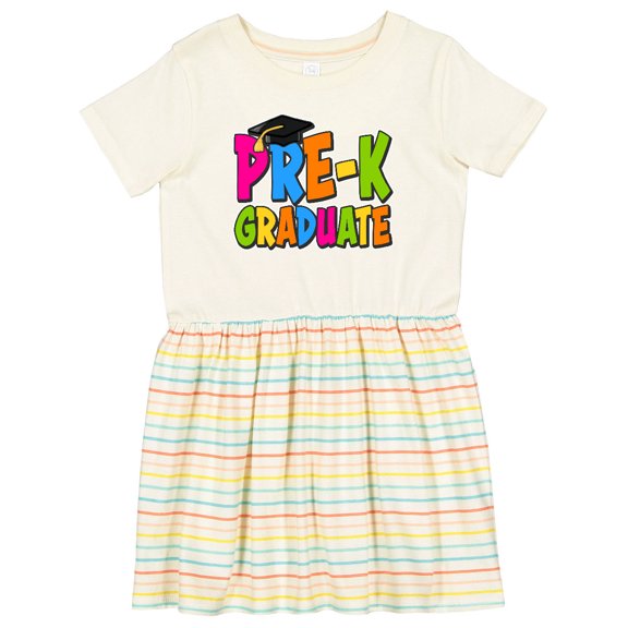 Inktastic Pre-k Graduate Girls Toddler Dress