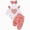H1754-White, variant on TOWED22 Baby Girl Fall Outfits 3 Pieces Clothing Set Winter Long Sleeve Round Neck Pattern Jumpsuit Romper Floral Pants Headband Bodysuit Set(White,6-9 M)