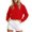 Red #17, variant on DORKASM Womens Hoodies Long Sleeve Drawstring Trendy Crop Tops Crew Neck Slim Fit Fall Winter Fashion Pullover 2026 Lightweight Travel Sweatshirt Pink 2XL