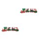 thumbnail image 1 of Moyic Little Wood Feliz Navidad Tren Decoración Rústico Santa Cars Camión Juguete Adorno en miniatura Regalo de Año Nuevo al aire libre Type4 NO4, 1 of 6