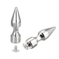 thumbnail image 1 of Unique Bargains 10x35mm Vis Retour Rivets Solides Clous en Cuir Ton Argent 10 Ensembles, 1 of 5