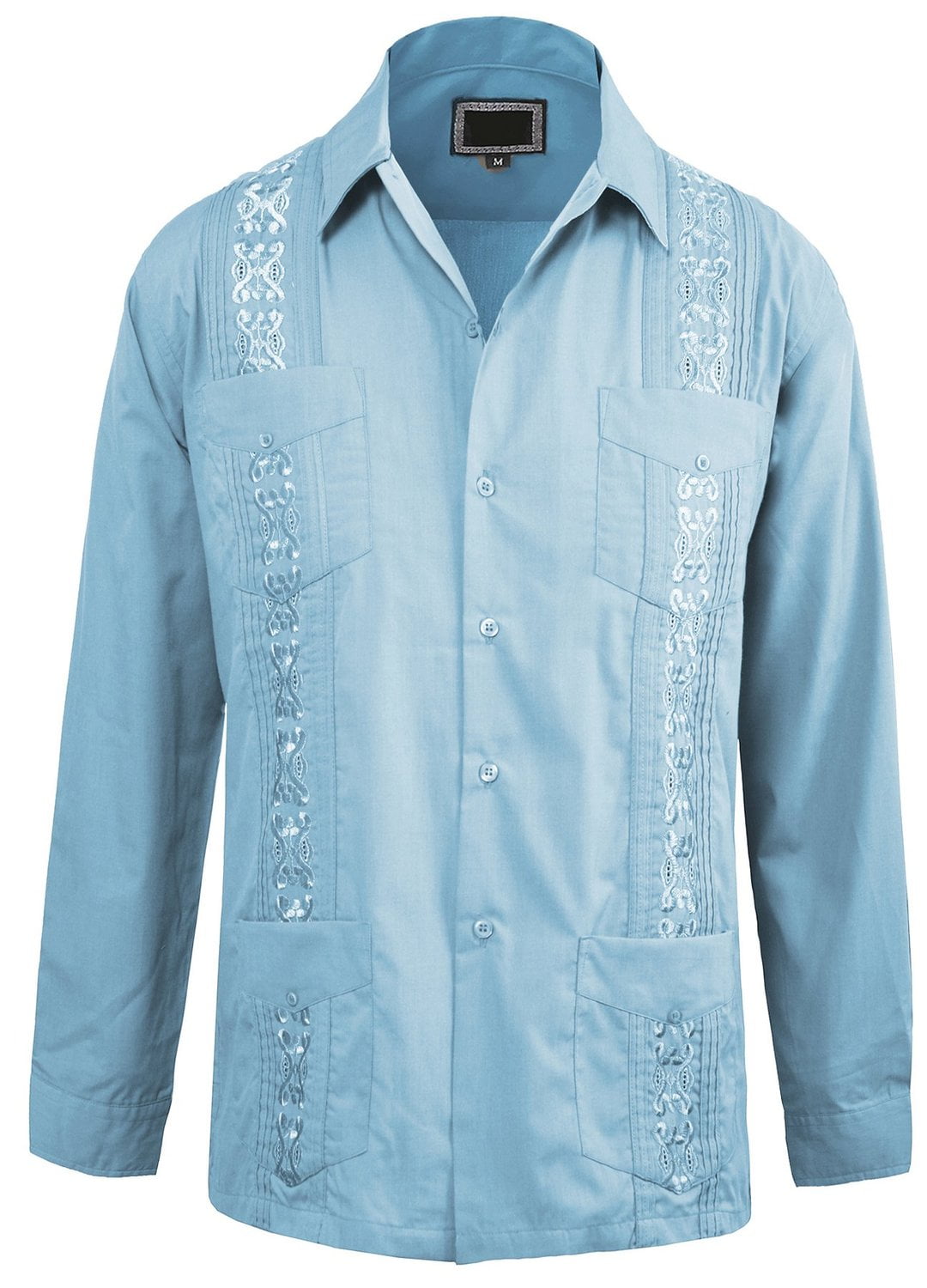long sleeve guayabera wedding