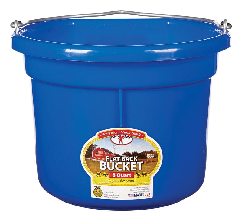 Little Giant Bucket, 8 Quart, Blue