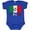 Royal Blue, variant on Inktastic Italian Soccer Boys or Girls Baby Bodysuit