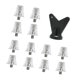 thumbnail image 5 of 12 clavos para zapatos de fútbol, ​​cómodos, con llave M5 de nailon para uso deportivo. 13 mm 15 mm, 5 of 8
