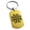 Gold, variant on Stainless Steel Holy Magic Rune Engraved Dog Tag Keychain Keyring