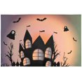 thumbnail image 1 of EREHome Heureux Halloween Set de Support de Plaque de Set de 6, Protecteur de Tapis de Table 12x18 Pouces, 1 of 5