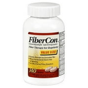 Fibercon Fiber Therapy Caplets For Regularity - 140 Ea, 6 Pack