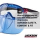 thumbnail image 3 of Gafas de seguridad Jackson Safety Gpl500 Premium con protector facial, 3 of 8