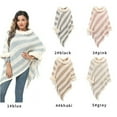 thumbnail image 3 of Baqcunre Shawl Wraps for Women, Ladies Knitted Loose Thickened Shawl Coat Faux Plush Collar Scarf Wrap Tassel Fringed Wraps Pullover Cape Irregular Hem Casual Sweater Shawl,, 3 of 3