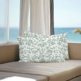 thumbnail image 2 of Pastoral Flowers Outdoor Pillow Covers Pack of 2 Fruit Green Flower Farmhouse Plant Waterproof Throw Pillow Covers Decorative Cushion Cases for Patio Garden Tent Balcony Couch 20x12 inch, 2 of 8