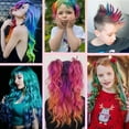 thumbnail image 7 of PayUSD Hair Chalk Comb for Girls Temporary Hair Color Dye for Kids, Washable Hair Chalk for Girls Age 4 5 6 7 8 9 10 Birthday Cosplay DIY Halloween Christmas Girl Gift Party, 6 Colors, 7 of 7