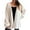 Beige, variant on Women's Open Front Cardigan Oversized Casual Lightweight Long Sleeve Loose Solid Color Outwear Tops