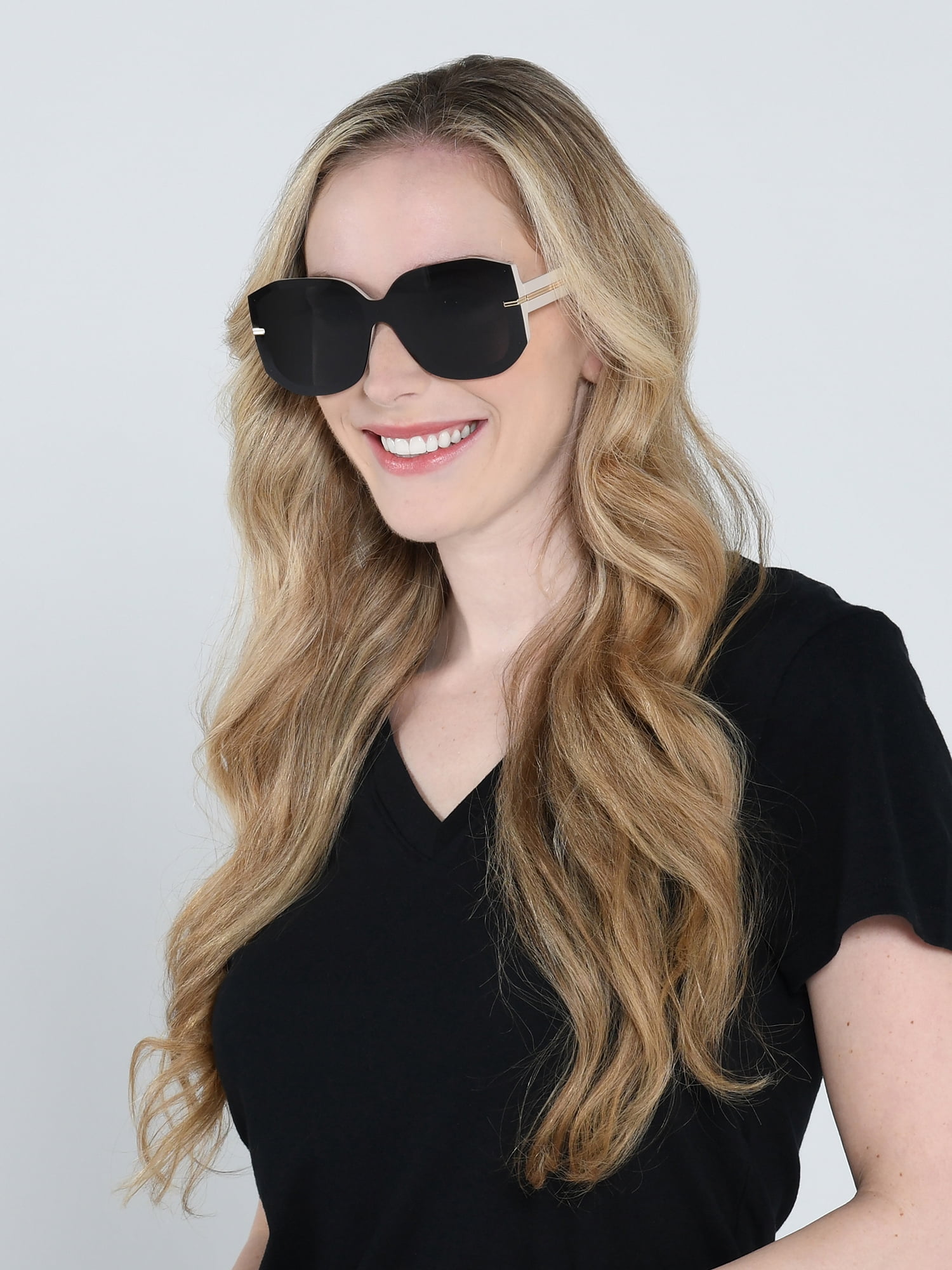 Foster Grant Oversized Square Sunglasses