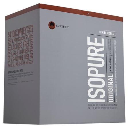Nature's Best Isopure, Dutch Chocolate, 20 x 3.17 Ounce