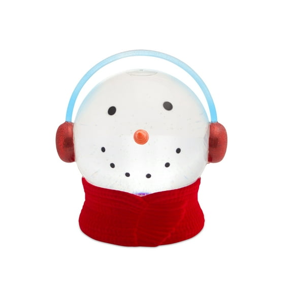 Snowman Snow Globe/Timer 8"H Acrylic