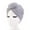 Light Gray, variant on BRDFRL Stretch Turban Hats for Women - African Knot Headwraps Soft Pre Tied Bonnet Hair wrap Pretied for Black Women