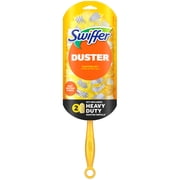 Swiffer Heavy Duty Duster Kit with Refills, Unscented, 1 Handle + 2 Refills