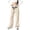 Khaki, variant on XEGLSBU Pants for Girls 12-14 Letter Print Girls Casual Wide Leg Pants Loose Fit Comfortable Trousers for Children Pink Size 13-14 Years
