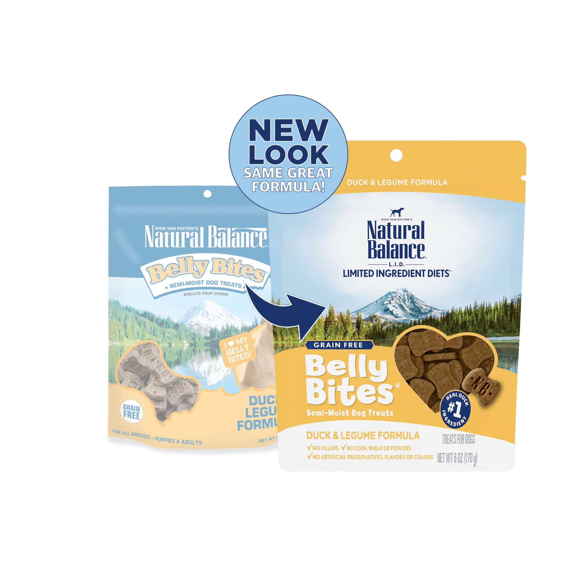 Natural balance top belly bites