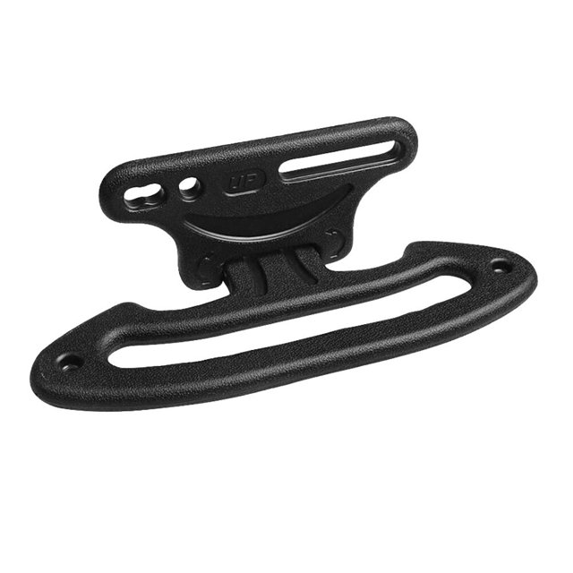 Car Seat Headrest Hanger Clothes Rack Coat Shirts Holder Vehicle Safety Handrail Hook 1 Set Black