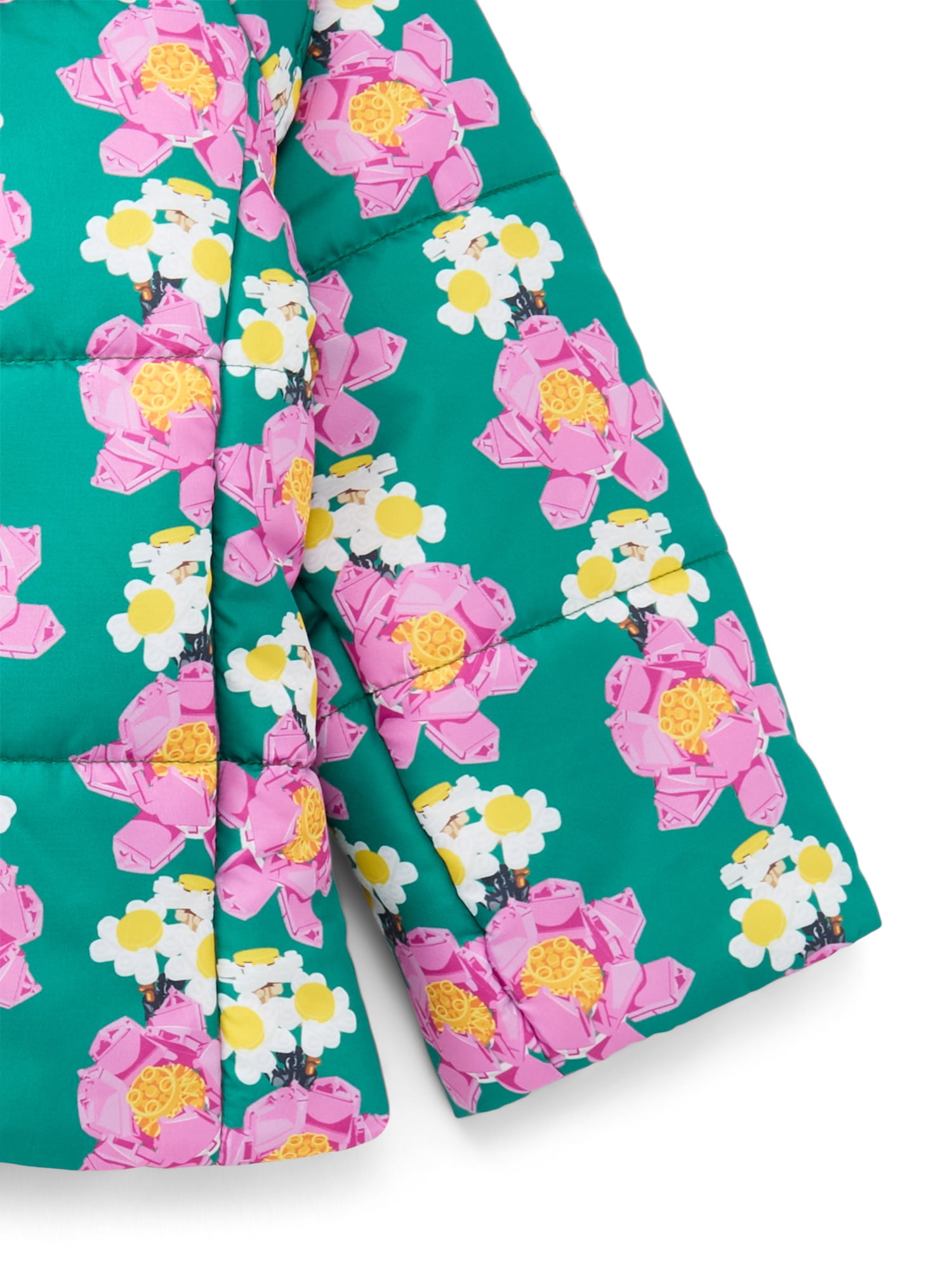 LEGO® Botanicals Toddler Girl Puffer Jacket, Sizes 2T-5T