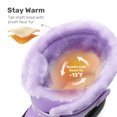 thumbnail image 3 of DREAM PAIRS Kids' Snow Boots, Waterproof Winter Boots with Warm Faux Fur Lining, Mid-Calf Outdoor Boots with Anti-Slip Outsole, 3 of 6