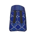 thumbnail image 3 of Disketp Blue Gold Grid Lantern Shapes Estuche de Lápices de Doble Capa con Tapa Abatible y Cremallera, Organizador Escolar para Adolescentes y Adultos, 3 of 7