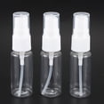 thumbnail image 2 of 50-pack Empty Clear Plastic Fine Mist Bottles with Microfiber Cleaning Cloth, 20ml Refillable Container Perfect for Cleaning Solutions, Oils, Air Freshener, Toner and More, 2 of 8