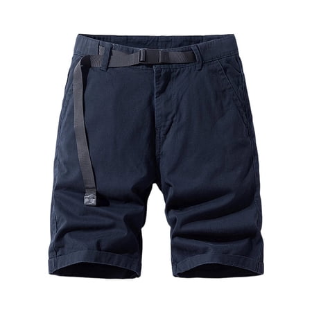 Xdegoge Hiking Shorts for Men Casual Cargo Shorts with Belt Lightweight Outdoor Sports Work Shorts Multi-Pockets Summer Camp Golf Fishing Safari Walking Bottoms Travel
