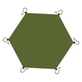 thumbnail image 2 of jinwen Bâche de Camping Hexagonale pour Empreinte de Tente Équipement de Pêche Survie Sans Piquets de Tente, 2 of 9