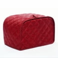 thumbnail image 1 of Nvzi 1 funda para máquina de pan 2 fundas 4 fundas para máquina de pan funda antipolvo para cocina y hogar 12.5 * 11 * 8.5 pulgadas (rojo, mediano), 1 of 2
