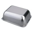 thumbnail image 4 of LEFU Stainless Steel Food Storage Trays with Plastic Cover - Rustproof Baking Pans for Kitchen, Restaurant - Dishwasher Safe - Fast Heating Cooling - Small with Cover, 4 of 10